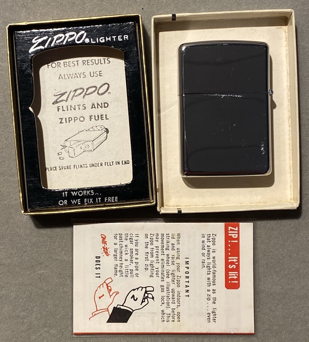 1969 Apollo Moon Landing Vintage Zippo Lighter Nib W/OG Box 1969 Apollo Moon Landing Vintage Zippo Lighter Nib W/OG Box