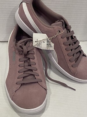 Puma Vikky Suede Elderberry (Lavender) Lace Up Sneakers Shoes