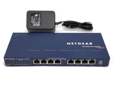 Netgear FS108 10/100 Mbps 8 port Fast Ethernet Switch Unit