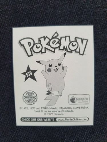 Merlin Pokemon Sticker aussuchen pick choose S1 - S36 Serie 1 Holo Foil Glitzer - 第 61/73 張圖片