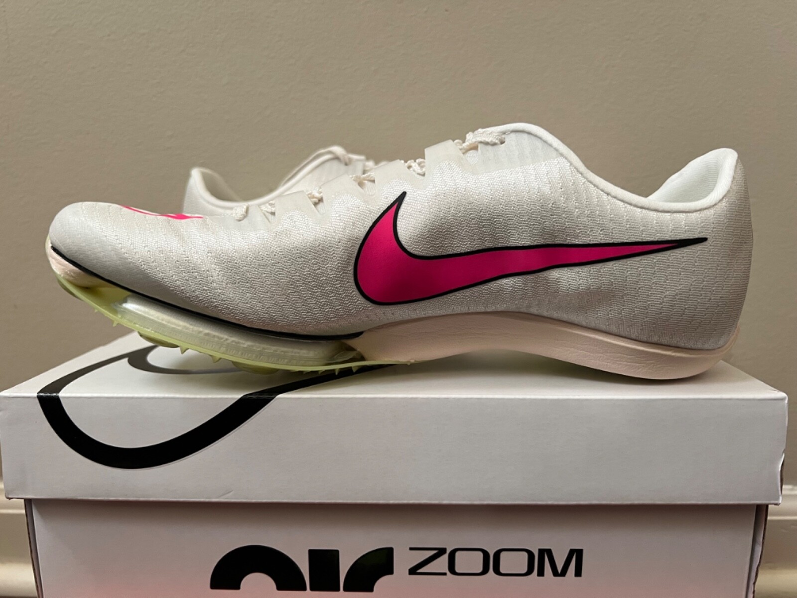 Nike Air Zoom Maxfly Sail Fierce Pink DH5359100 Track Spike eBay