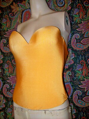 David's Bridal Sunshine Strapless Long Line Smooth Corset Girdle Lingerie  36C