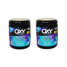 2 Pack OXY Deep Pore Cleansing Pads, 104 Count