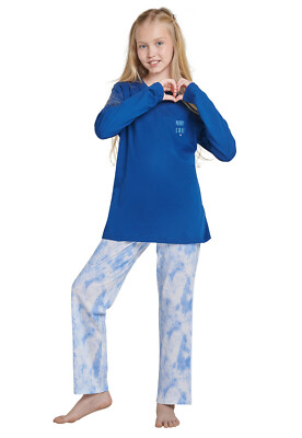 SCHIESSER Mädchen Pyjama XS S M L 140 152 164 176 100% Organic CO Schlafanzug