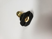 Boquilla de jabón negro para lavadora a presión #65 punta rápida para productos químicos de enjuague de lavado