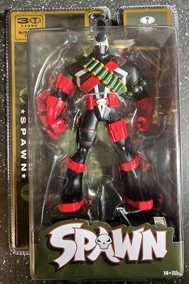 WB McFarlane Toys 30th Anniversary The Adventures Of Spawn 7'' Commando Spawn Fig