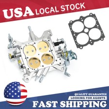 Performance 650 750 Cfm Carburetor 4150 Double Pumper 1.68 Bore Base Plate Carb