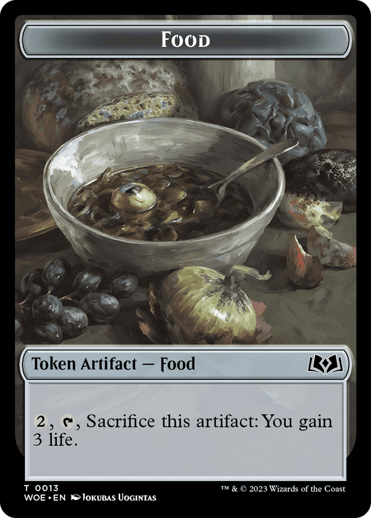 food token mtg cards Iroh Tea Master Illustrated by David Frasheski All Magic MTG Delicious in Dungeon Themed
