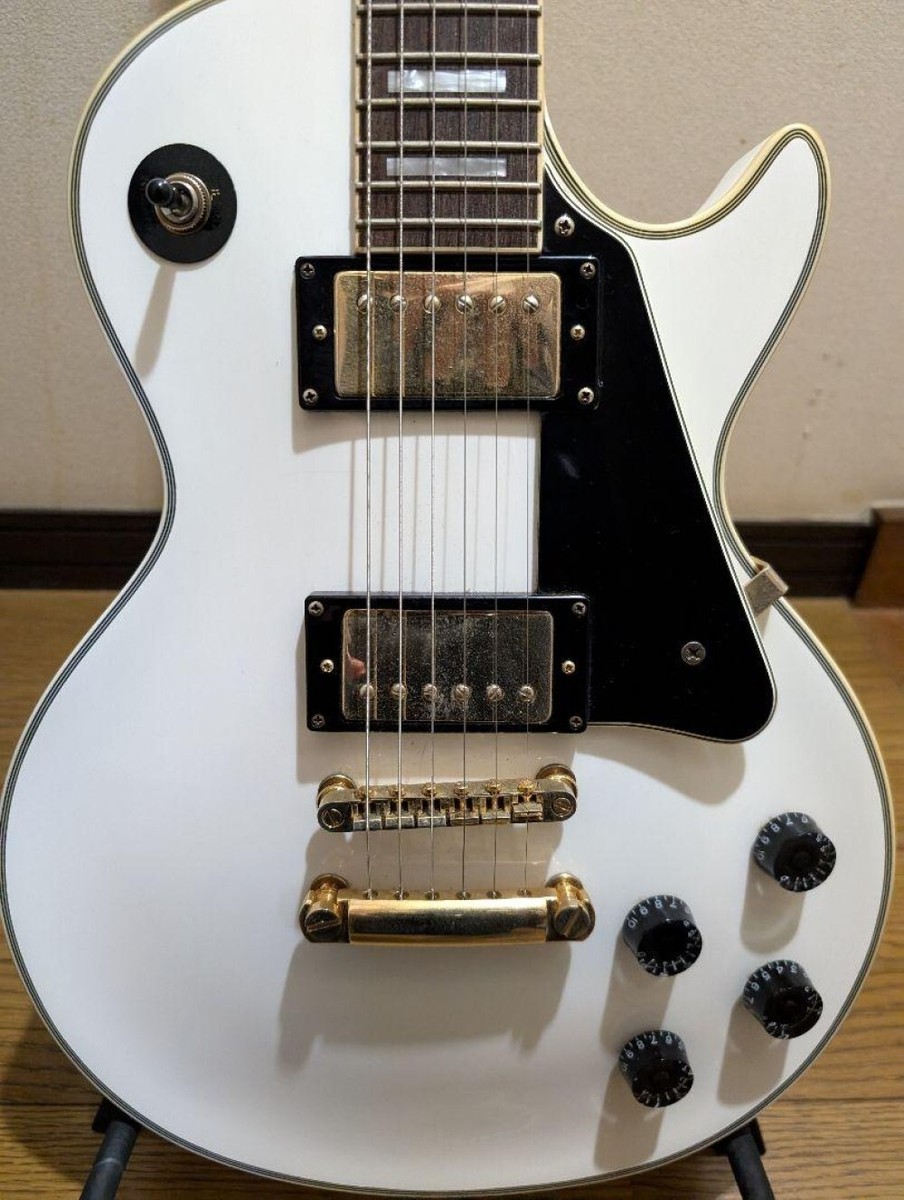 GrassRoots G-LP-60L Les Paul Custom Electric Guitar White GrassRoots G-LP-60L Les Paul Custom Electric Guitar White