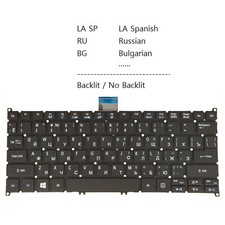 Laptop Keyboard for Acer Travelmate B116-MP P236-M P238-G2-M P238-M ZHJ Black