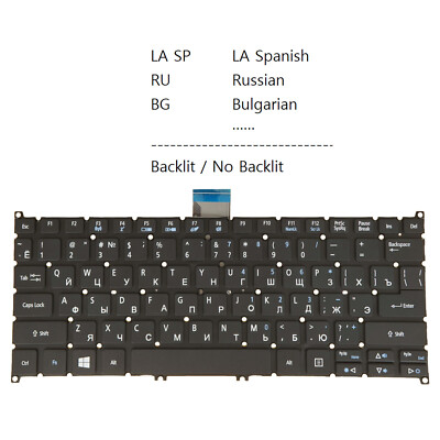 Laptop Keyboard for Acer Travelmate B116-MP P236-M P238-G2-M P238
