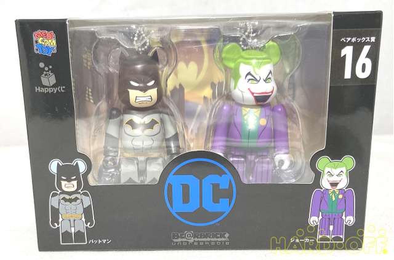 Medi Com Toy Batman Joker 2-Piece Set Be Rbric-Bearbrick- 100 16.Batman