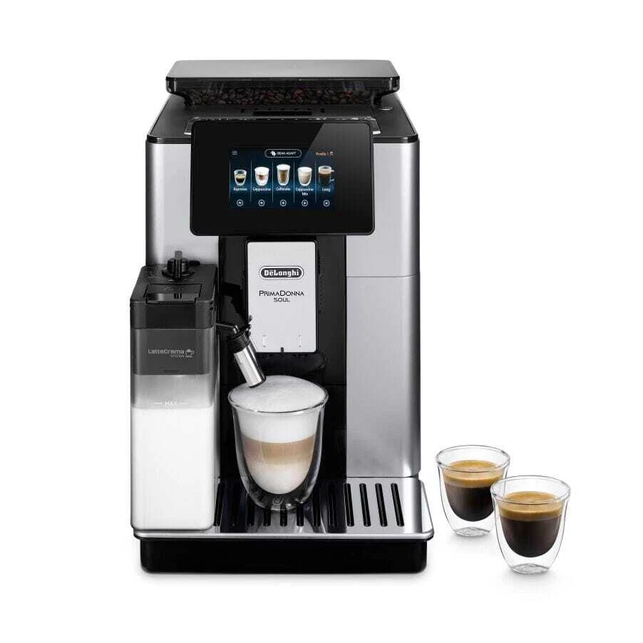 DeLonghi PrimaDonna Soul ECAM 610.75.SB / Aut. Espresso Machine / NEW!
Opens in a new window or tab