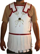 Halloween Ancient Greek Leather Armor Breastplate Hoplite Linothorax Cuirass