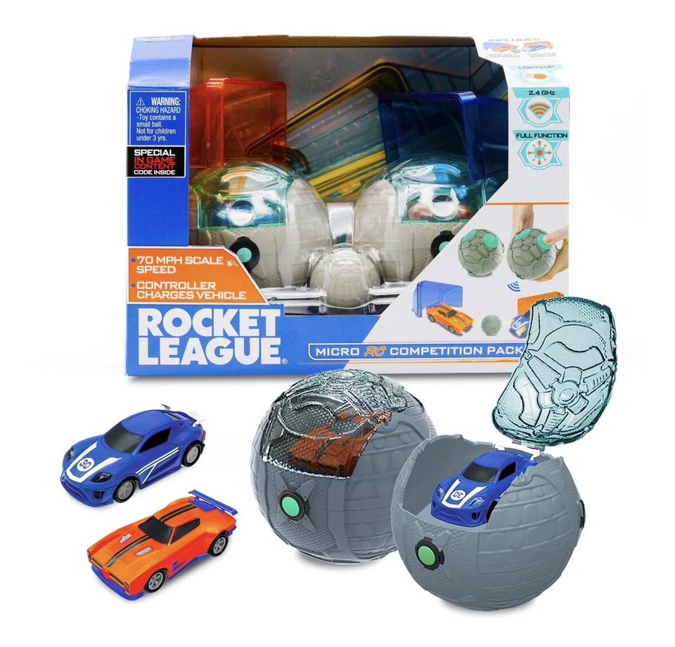 Rocket League 51555 Micro RC Battle Vehicle 2 Pack New! Remote Control Car Truck - Image 3 of 4