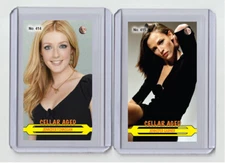 Jennifer Finnigan rare MH Cellar Aged #'d x/3 Tobacco card no. 414
