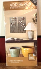 Add Here’s Adhesive Reflection Stick On Wall Decoration Floral Modern