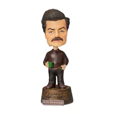 Parks and Recreation TV Ron Swanson Collectible Bobblehead Figurine - Halloween