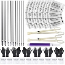 Piercing Kit 44pcs - Usiriy Needle with 20G 18G 16G 14G 12G...