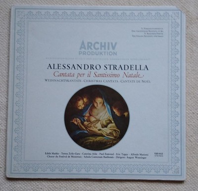 Alessandro Stradella Cantata per il Santissimo Natale Archiv 198 443