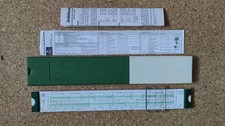 Faber Castell Rechenstab / Rechenschieber mit Anleitung und Case