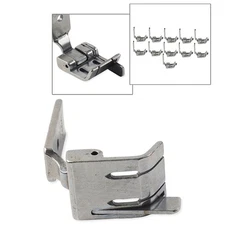 Double Needle Presser Foot With Right Edge Guide For SINGER 112W and 212W 212G