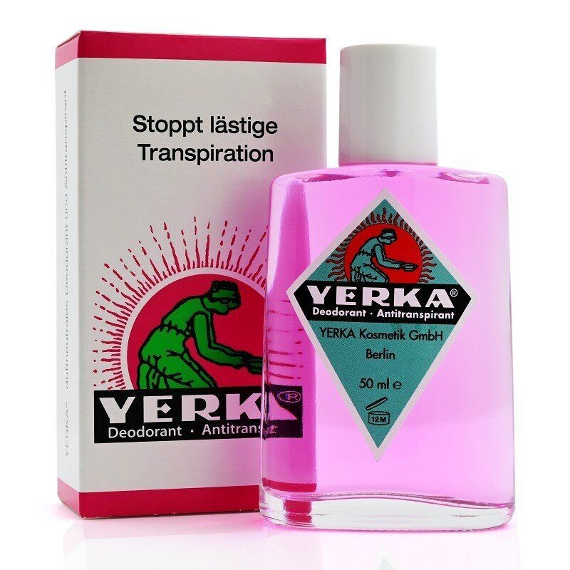 YERKA Deodorant Antitranspirant "stoppt Transpiration", 50 ml PZN 02448532