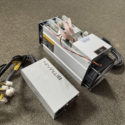   Antminer S9 13 or 14 TH/s, power supply, power cord, internet cable included