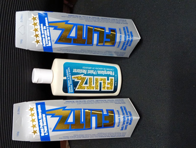  Flitz Politur Paste Reiniger & Restaurator für Metall & Kunststoff 150g 2 Boxen 1 Flasche