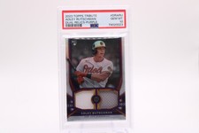ADLEY RUTSCHMAN 2023 Topps Tribute RC Dual Relic Purple /50  PSA 10 GEM MT