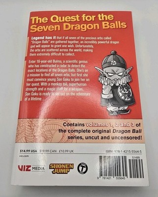 Dragon Ball 3-in-1 Edition Vol. #1,#2,#3, by Akira Toriyama | eBay