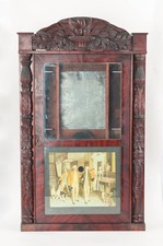 Eli Terry transtional clock case only @ 1820s Original Excellent Carving