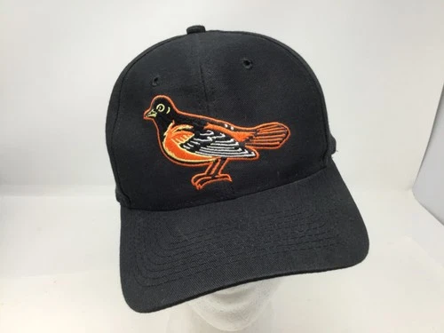 Baltimore Orioles Youth Hat Cap Adjustable Bird Logo Black