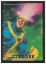 2024 Upper Deck SkyBox Marvel Masterpieces '92 Platinum Lenticular CYCLOPS 13 UD
