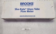 BROOKS INSTRUMENT 1355GBF3AACA1AAA GLASS TUBE FLOW METER