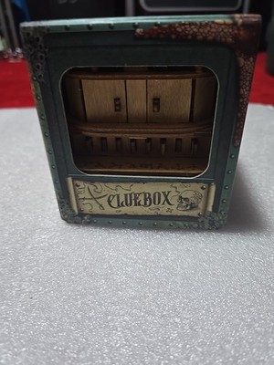 IDVENTURE ClueBox Davy Jones Locker Escape Room Game 3D Wood Puzzle Box Clue Box
