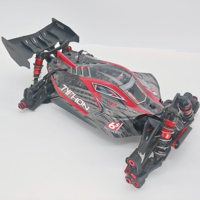 ARRMA TYPHON 1/8 6S V5 4WD BLX BUGGY ROLLER SLIDER w/ BODY & SERVO