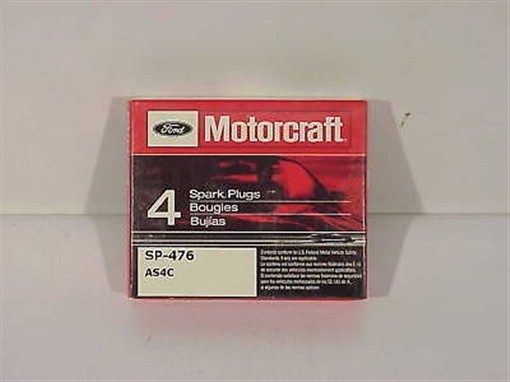 Ford / Motorcraft SP-476 Spark Plugs 4 ea Dodge Truck