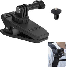 Backpack Clip Mount for DJI Osmo Action 5 Pro Accessories, with 1/4" Adapter