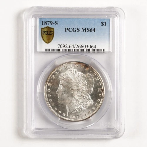 1879-S Morgan Dollar $1 MS64 PCGS 31604