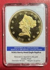 1838 Eagle PROOF Gold LIBERTY Head Copy Coin Nice Novelty Limited Edition