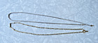 2 Vintage Sarah Coventry 20" Chain Necklaces Gold tone Barrel Links, silver tone — photo 1