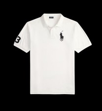 Polo Ralph Lauren Mens White Big Pony 3 Short Sleeve Shirt 2XLT