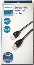 Philips Streaming Internet Cable 25ft Cat5e