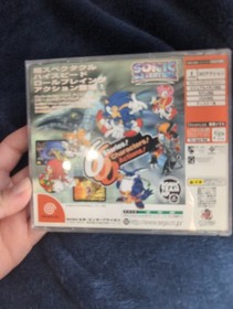Sonic Adventure Sega Dreamcast Video Game 1999 Japanese Version W/Case