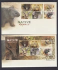 Australia 2015 Native Animals FDC set of 2