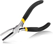 Duck Bill Fine Pliers - Flat Nose Chain Nose Pliers For Jewelry Making - 5 Inch Duck Bill Fine Pliers - Flat Nose Chain Nose Pliers For Jewelry Making - 5 Inch