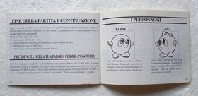 ADVENTURES OF LOLO 2 versione MATTEL PAL A UK/ITA console Nintendo NES 8 bit