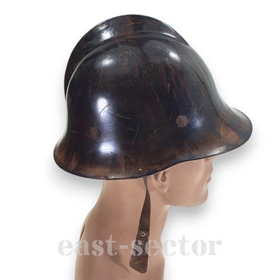 Rare Vintage Polish Fire Helmet from Poland Firefighter Firefighting Bombero