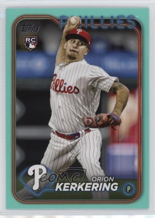 2024 Topps Series 2 Aqua Orion Kerkering #520 14dq